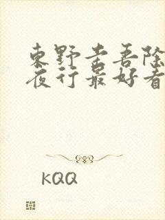 东野圭吾除了白夜行最好看的推理小说