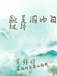 欧美国内日韩一级片