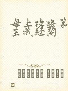 母上攻略第一版主藏经阁