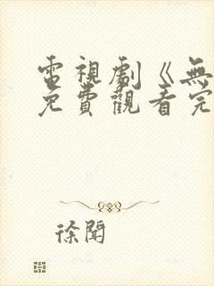 电视剧《无间》免费观看完整版高清