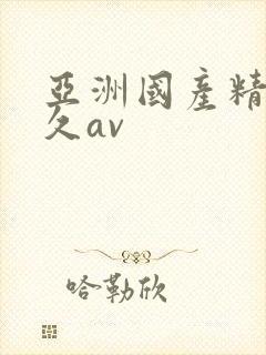 亚洲国产精品久久av