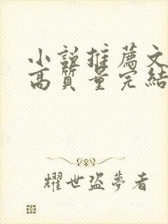 小说推荐文笔好高质量完结古言