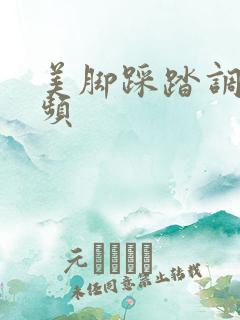 美脚踩踏调教视频