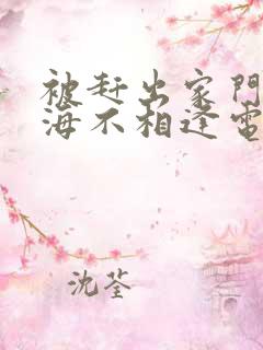 被赶出家门后山海不相逢电视剧