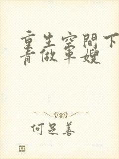 重生空间下乡知青做军嫂