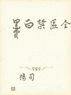 黑白禁区全集免费