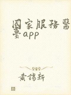 国家服务医保平台app