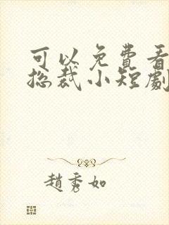 可以免费看霸道总裁小短剧的