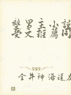 双男主小说cp受文推荐同人文