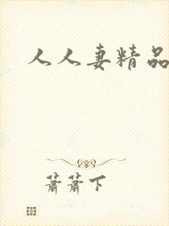 人人妻精品视频