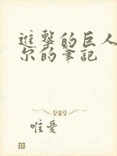 进击的巨人伊泽尔的笔记