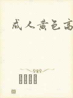 成人黄色高清片