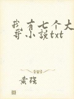 我有七个大佬哥哥小说txt