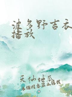 波多野吉衣在线播放