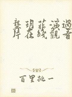 龚玥菲演过的影片在线观看