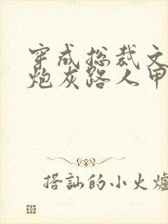 穿成总裁文里的炮灰路人甲