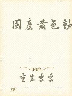 国产黄色动作片