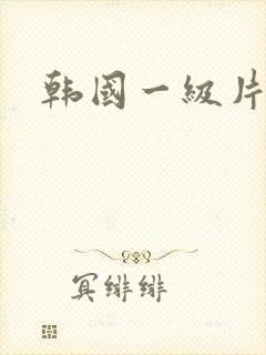 韩国一级片外出