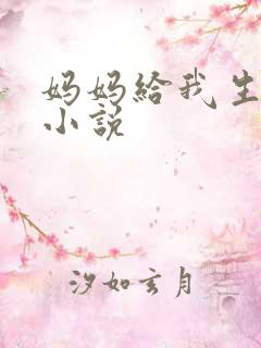 妈妈给我生孩子小说