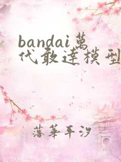 bandai万代敢达模型
