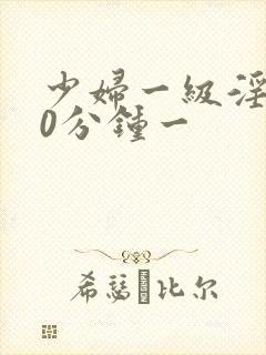 少妇一级淫片60分钟一