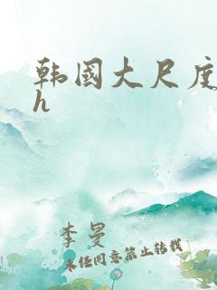 韩国大尺度电影h