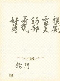 好看的电视剧推荐几部美剧有哪些