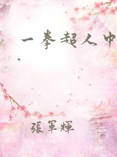 一拳超人中配版.