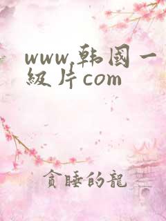 www.韩国一级片com