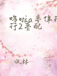 哆啦a梦伴我同行2台配