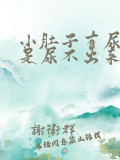 小肚子有尿意但是尿不出来