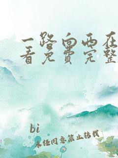 一路向西在线观看免费完整版国语电影