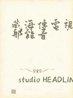 藏海传电视剧在那能看