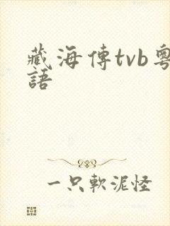 藏海传tvb粤语