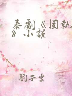 泰剧《固执的爱》小说