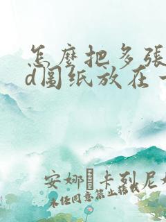 怎么把多张cad图纸放在一个pdf文件里