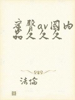 蜜臀av国内精品久久久