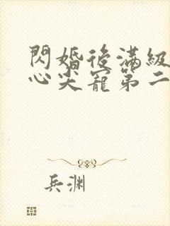 闪婚后满级大佬心尖宠第二部