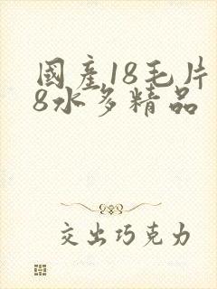 国产18毛片18水多精品