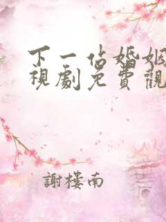 下一站婚姻 电视剧免费观看