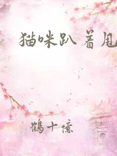 猫咪趴着甩尾巴