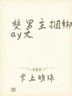 双男主捆绑play文