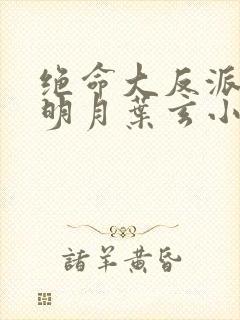 绝命大反派澹台明月叶玄小说