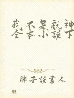 我不是戏神陈伶全本小说下载