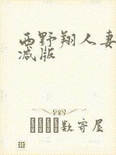 西野翔人妻未删减版