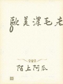 欧美浓毛老妇60