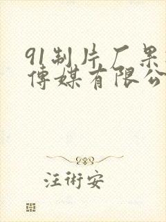 91制片厂果冻传媒有限公司