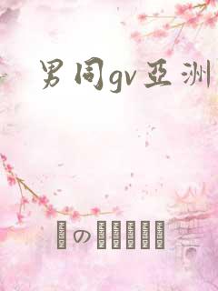 男同gv亚洲