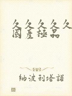 久久久久久久久国产极品