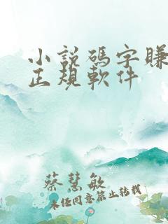 小说码字赚钱的正规软件